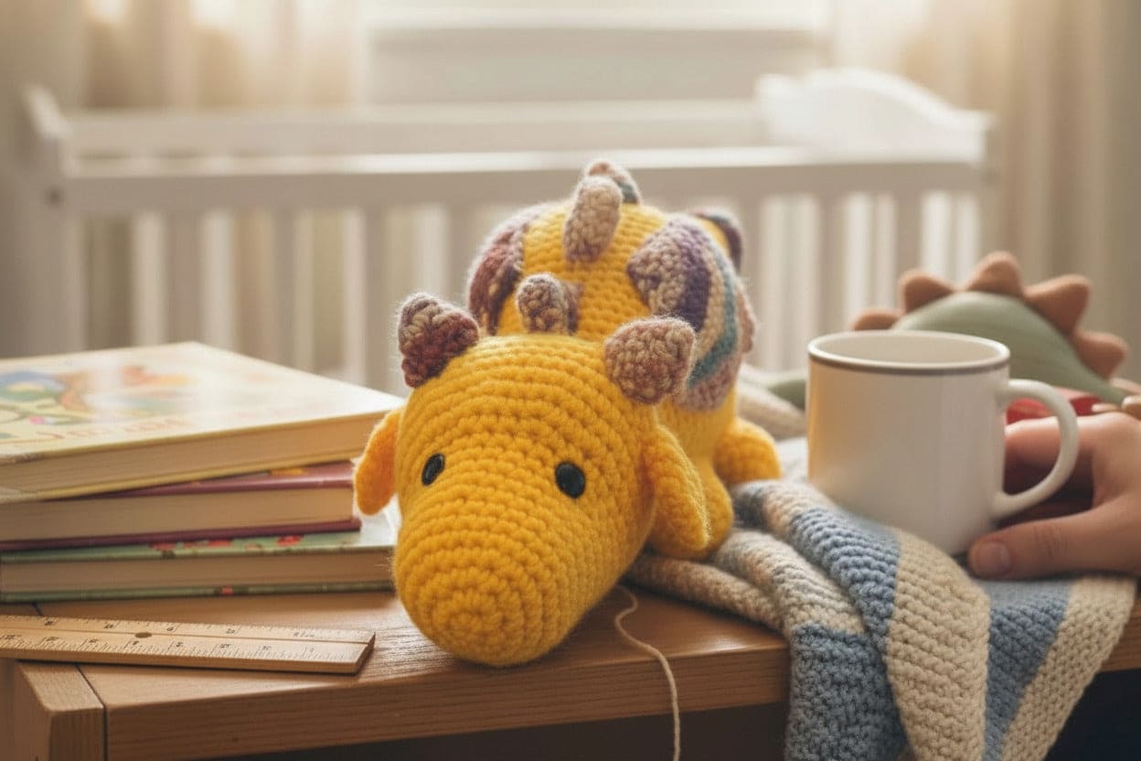 "Unleash Your Imagination with Unique Crochet Dragons”