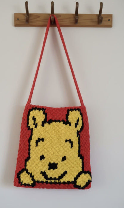 Custom Character Crochet Tote Bag – Handmade & Made to Order
