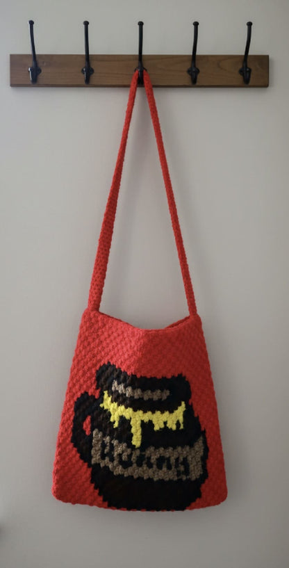 Custom Character Crochet Tote Bag – Handmade & Made to Order
