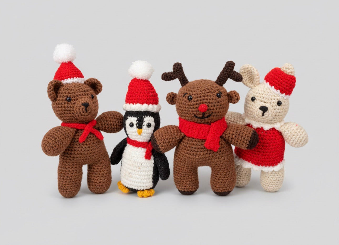 Christmas Theme Animal Set